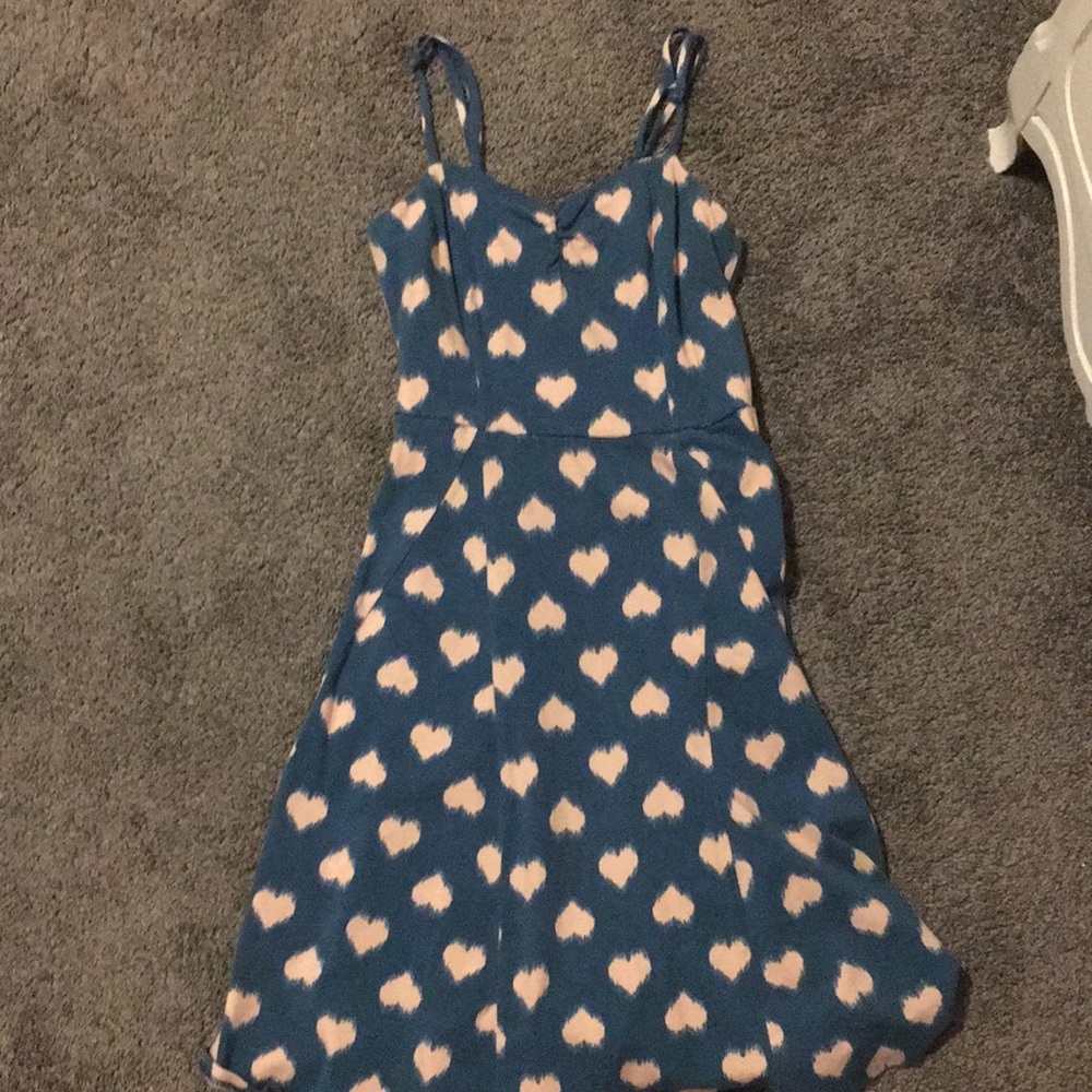 Pleated Heart Sundress